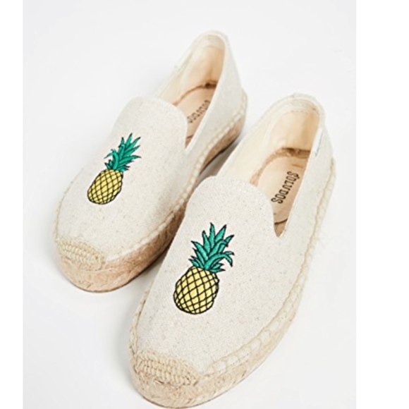 Soludos Shoes - SOLUDOS Pineapple Smoking Slippers espadrille 8